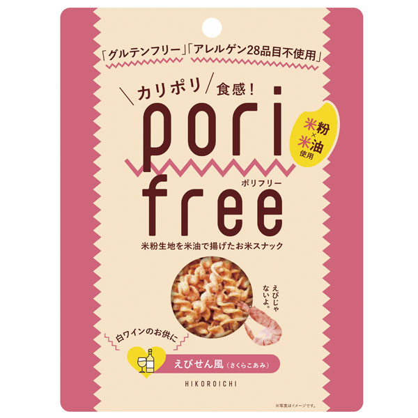 Yahoo! Yahoo!ショッピング(ヤフー ショッピング)ポリフリー（お米のスナック） えびせん風（さくらこあみ）（25g） ひころいちファーム 7月新商品