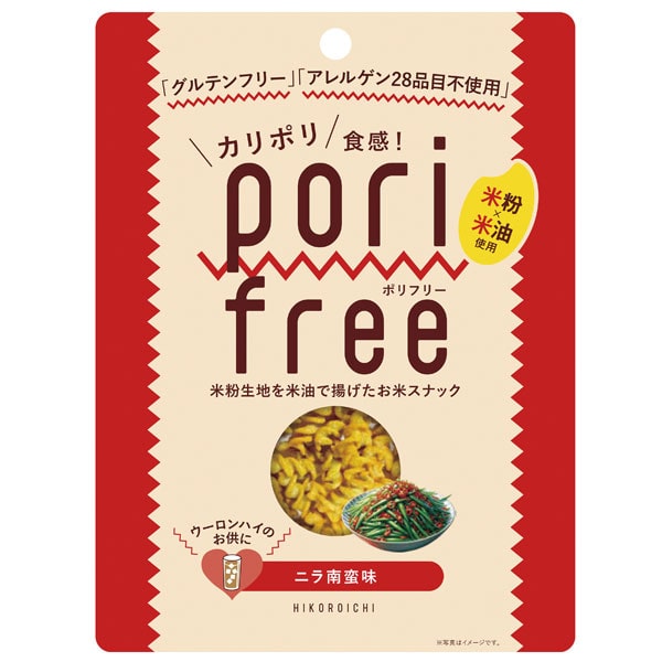 Yahoo! Yahoo!ショッピング(ヤフー ショッピング)ポリフリー（お米のスナック） ニラ南蛮味（25g） ひころいちファーム 7月新商品