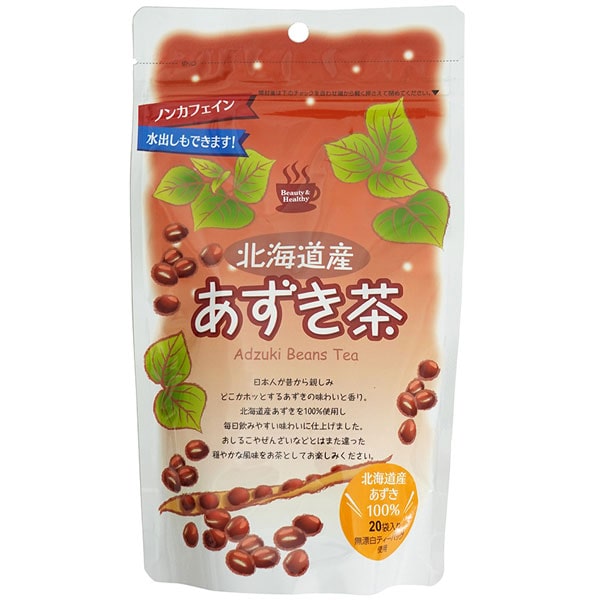 北海道産 あずき茶（ティーバッグ）（80g（4g×20）） 小川生薬｜shizenkan