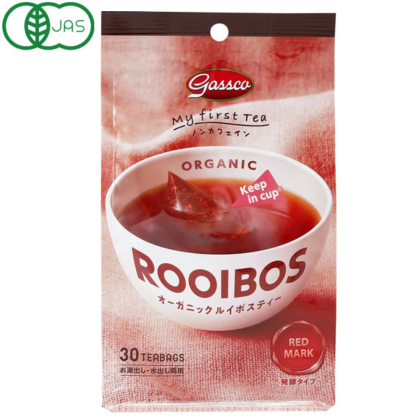 Gasscoオーガニック ルイボスティー（発酵タイプ）（54g（1.8g×30包入