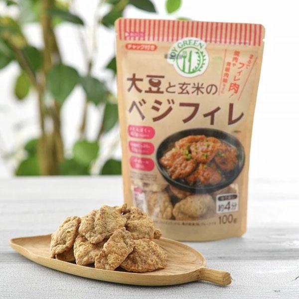 大豆と玄米のベジフィレ（100g） マイセンファインフード｜shizenkan