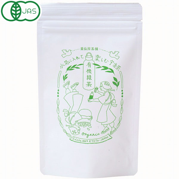 水筒で楽しむ 有機緑茶（18g（3g×6包入）） 童仙房茶舗｜shizenkan