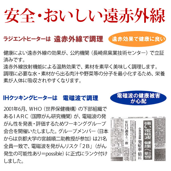 MFGスーパーラジエントヒーター FG-800 卓上 クーポン配布中 正規販売店｜shizenkan｜13