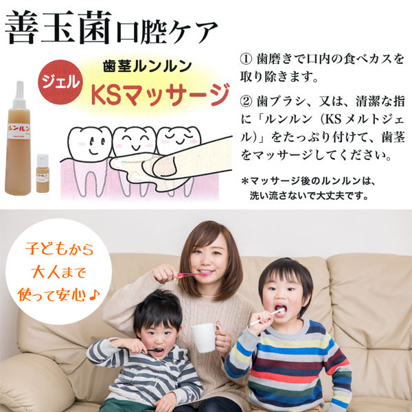 乳酸菌生産物質 ルンルンジェル（50g） KS西日本 〇｜shizenkan｜03