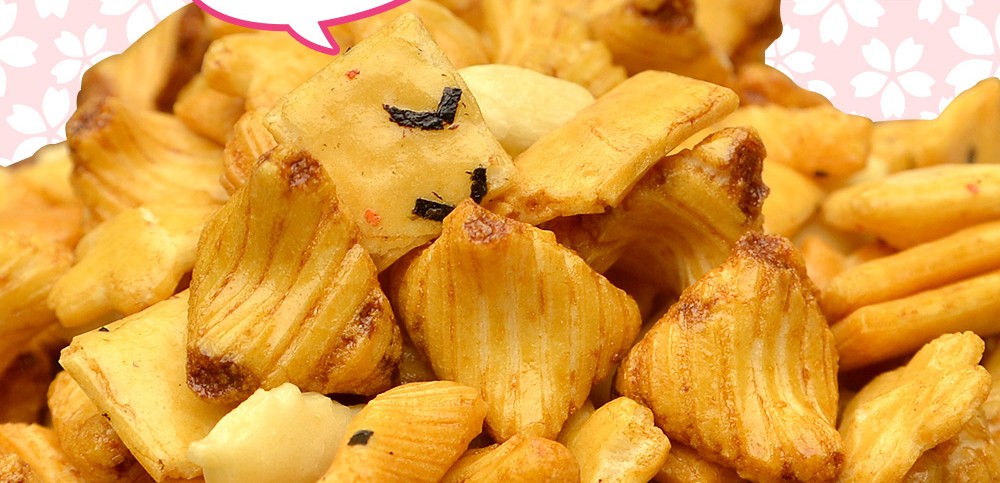 日本代拍: 訳あり 小粒あられおかき 500g (250g×2)