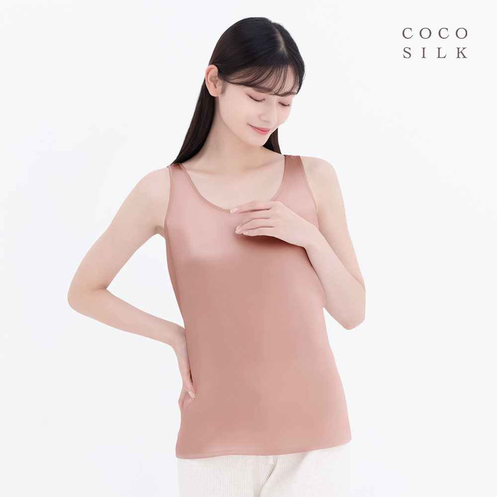 COCOSILK（ココシルク） シルクインナー タンクトップ レディース