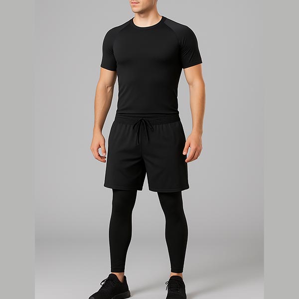 スポーツウェア メンズ【3点セット】セットアップ ハーフパンツ