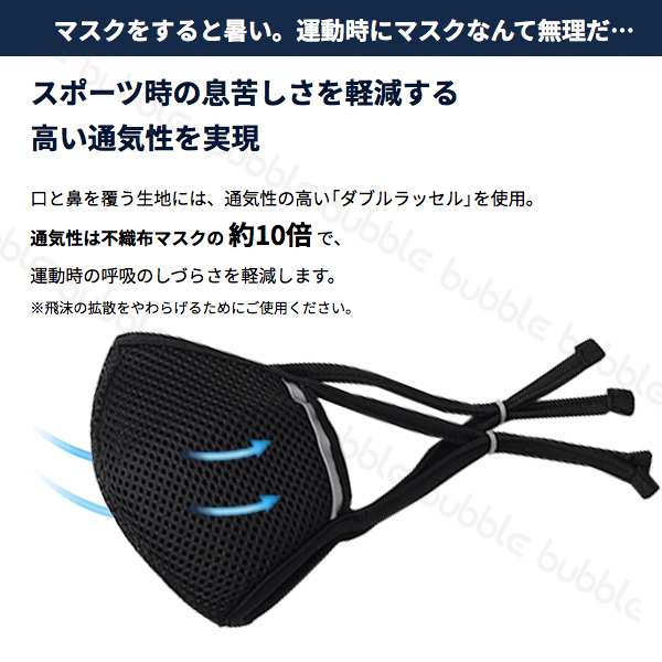 マスクカバー 2枚入り メッシュマスク 個包装 張り付かない スポーツマスク 呼吸 マスク ランニング ジム トレーニング 筋トレ  調節可能 立体構造 男女兼用 |  | 04