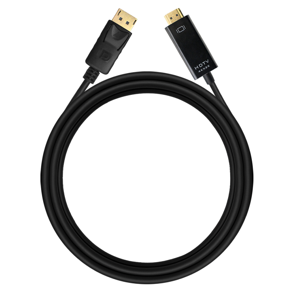 シズカウィル（shizukawill） DisplayPort to HDMI 変換ケーブル 1.8m