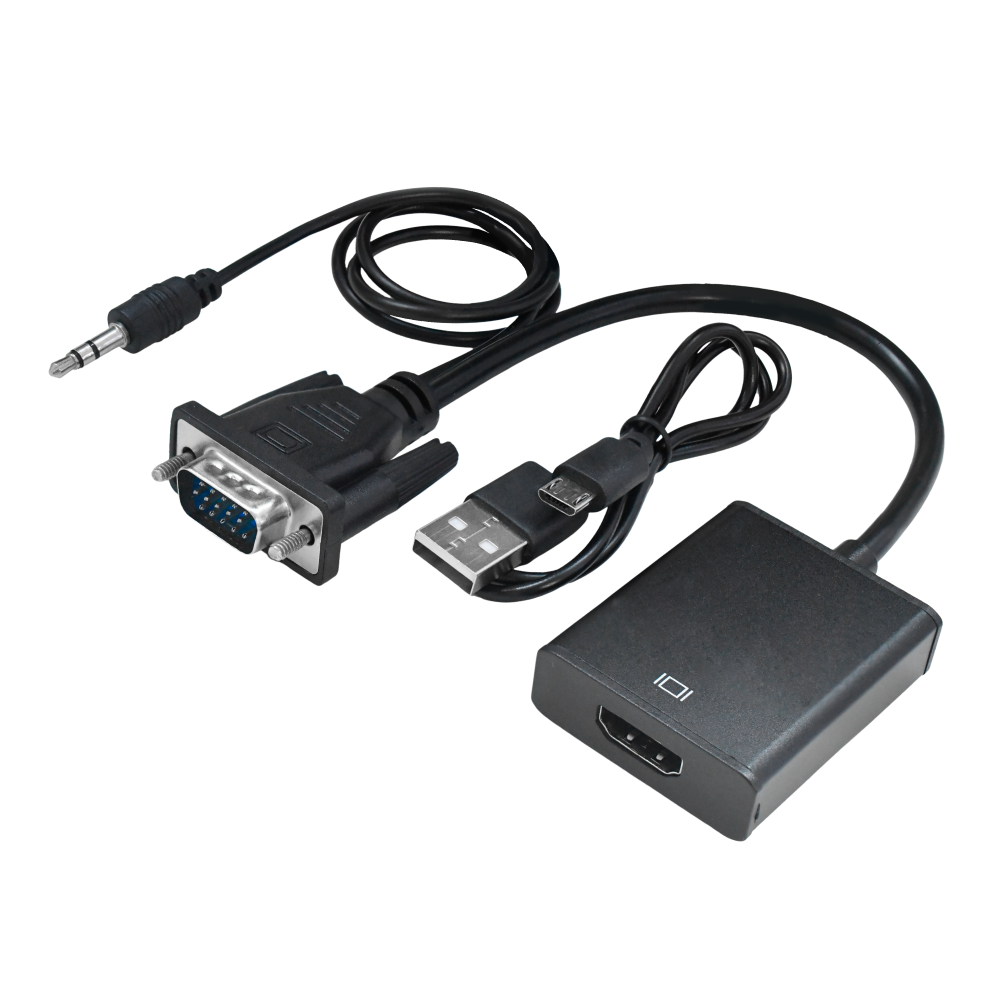 シズカウィル（shizukawill） VGA to HDMI 変換アダプタ VGA変換