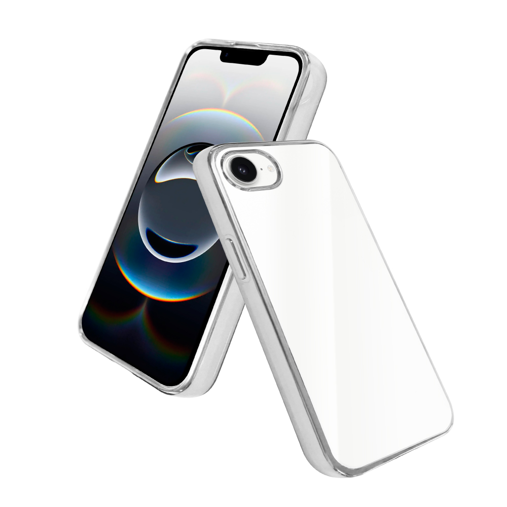 iPhone16e ケース iPhone16 スマホケース iPhone15 iPhone14 SE 第3世代 カバー iPhone16e 16 15 14 pro 13 12 promax 透明 クリア サイドメッキ シズカウィル | シズカウィル | 02