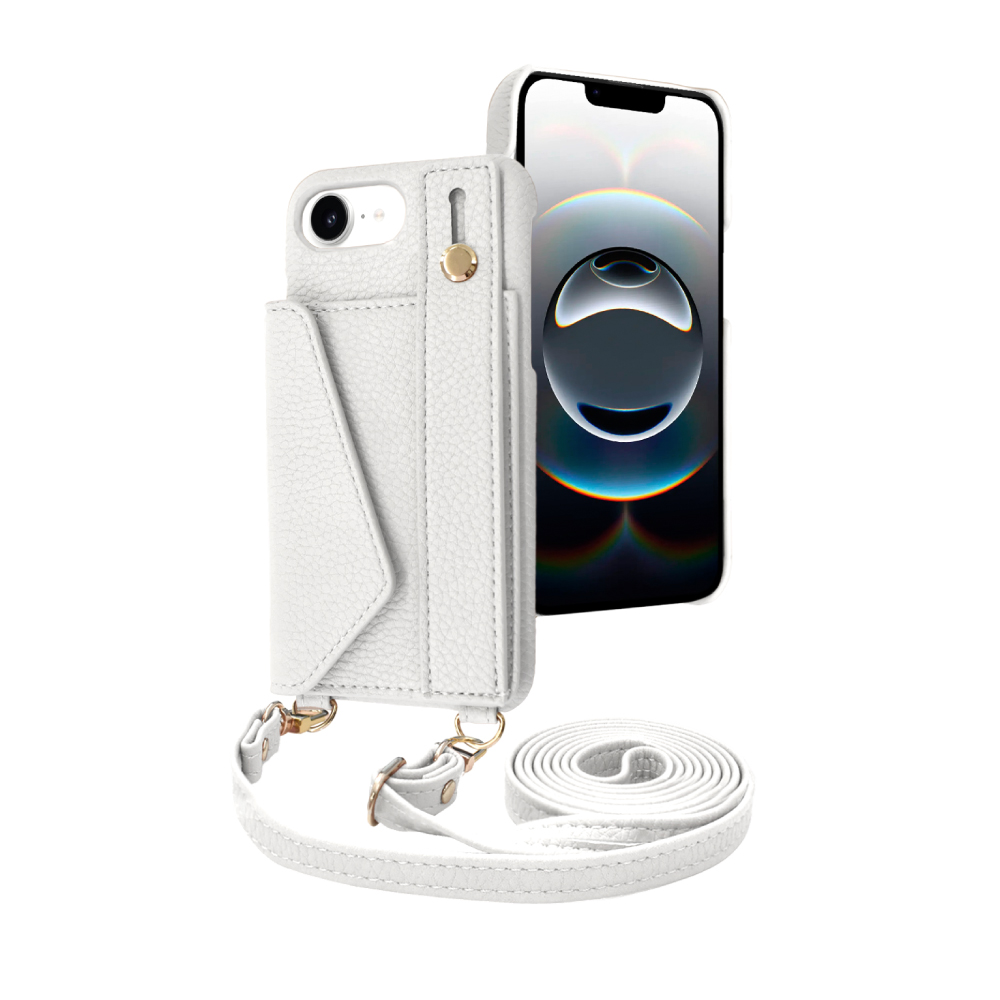 楽天市場】スマホショルダー iphoneケース デニム風 無地