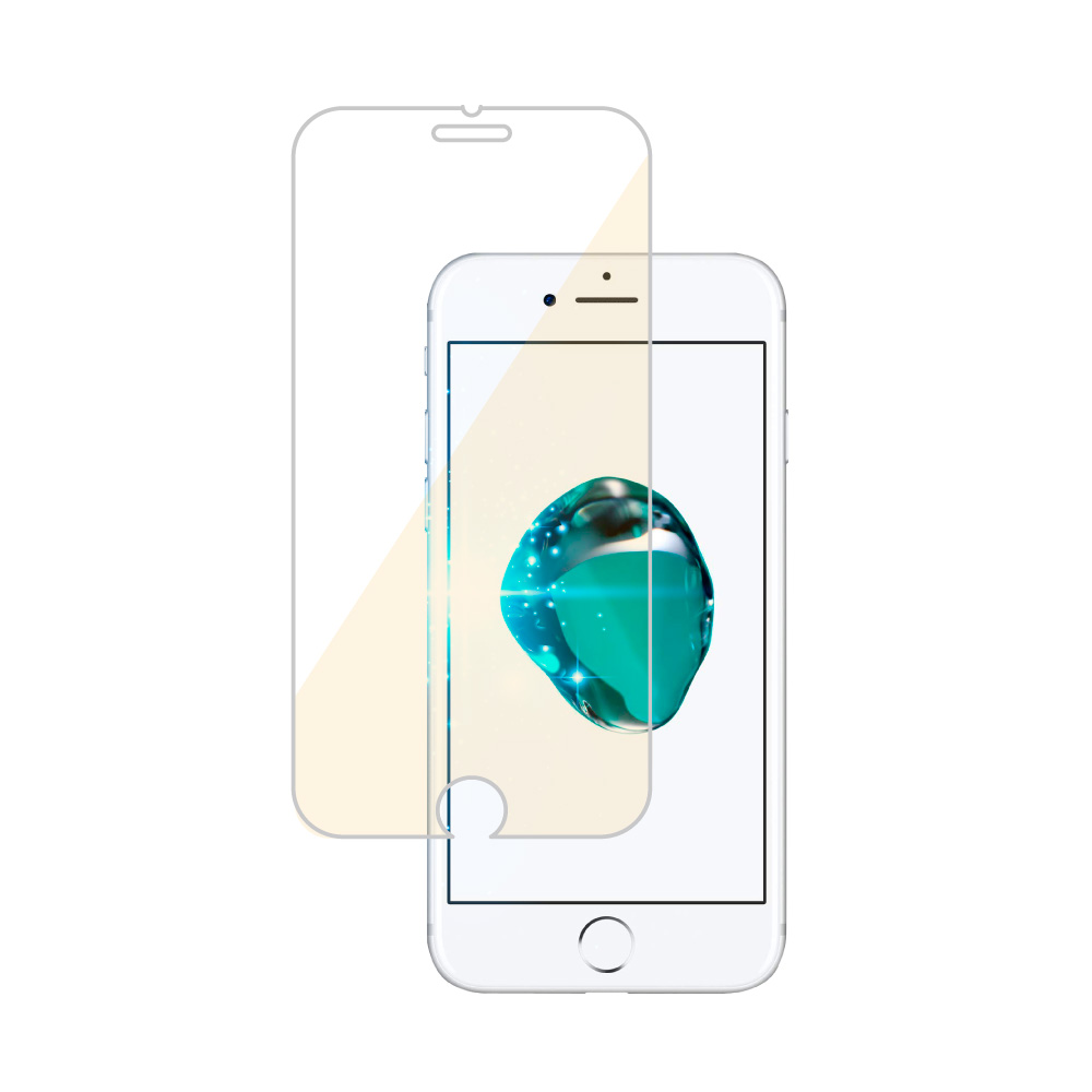 シズカウィル（shizukawill） iPhone 7 ガラスフィルム 保護フィルム