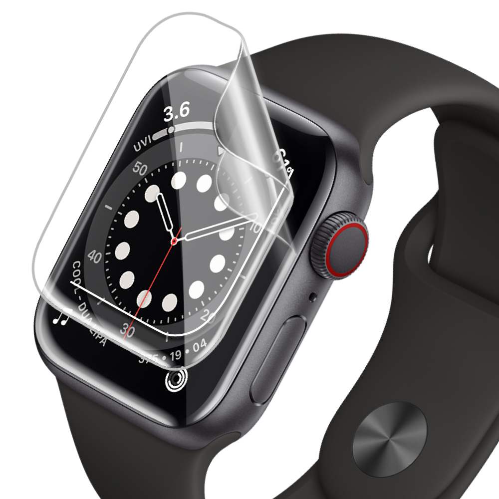 Apple Watch Series 6 SE 5 4 用フィルム 45mm - 時計