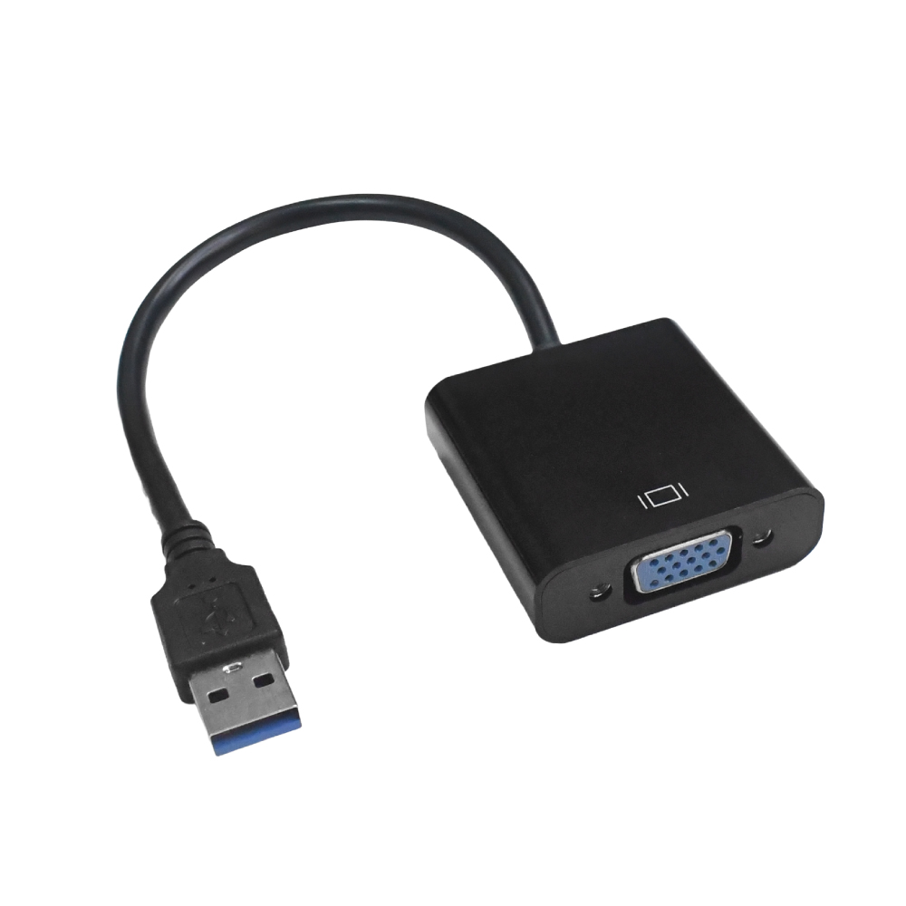 シズカウィル（shizukawill） USB to VGA 変換アダプタ 変換アダプター