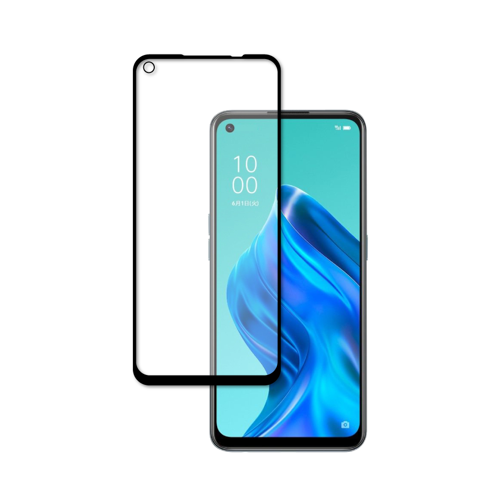 OPPO Reno5 A フィルム reno5a ガラスフィルム オッポ reno 5 a 保護フィルム 日本製旭硝子 硬度9H 耐衝撃 指紋軽減 飛散防止 ワイモバイル shizukawill｜shizukawill｜02