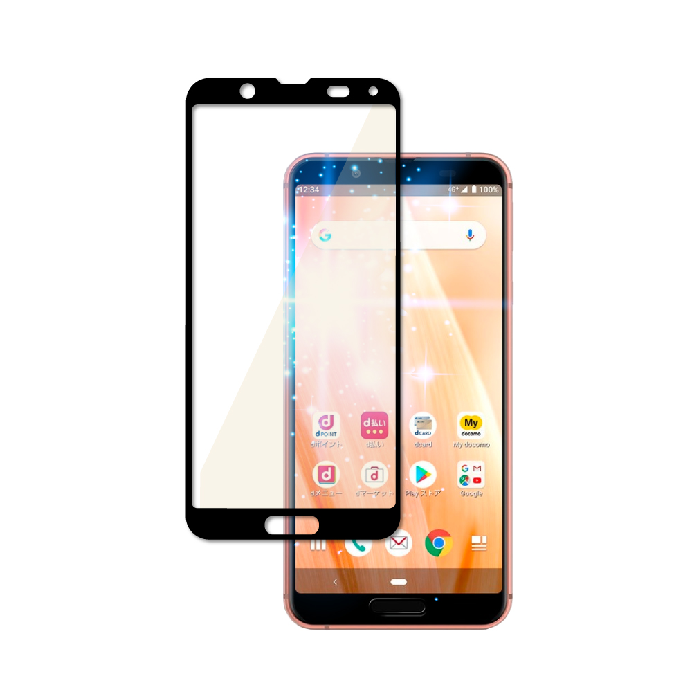 シズカウィル（shizukawill） AQUOS sense10 ガラスフィルム AQUOS