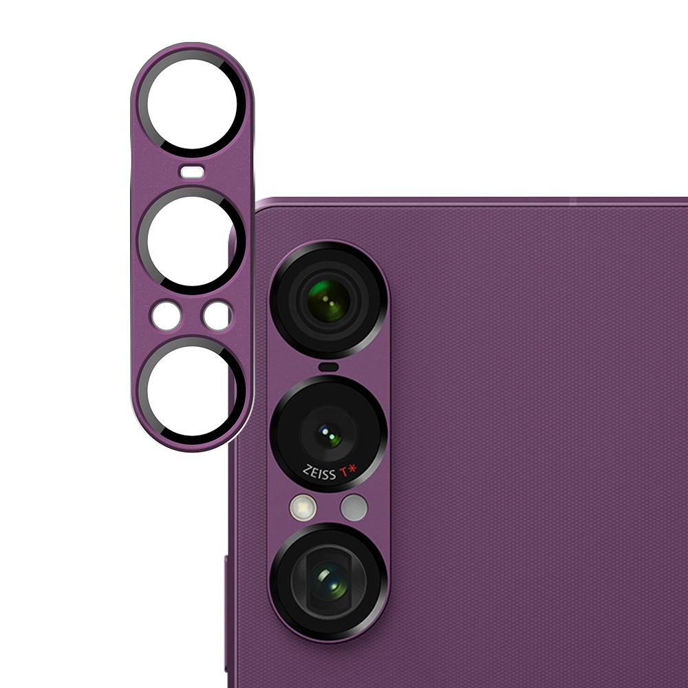 スマホ液晶保護フィルム（色：パープル系）｜スマホ、タブレット