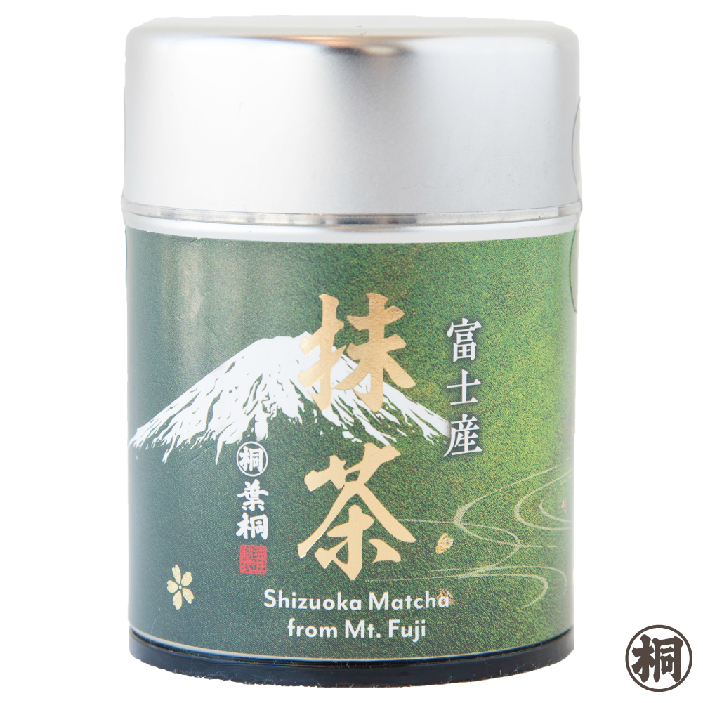 葉桐 お茶 抹茶 静岡県産 富士産抹茶 缶 20g 一番茶のみ使用 静岡産