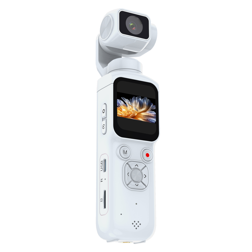 アクションカメラ 4k ポケットカメラ WiFi対応 スマホ転送 7500万画素