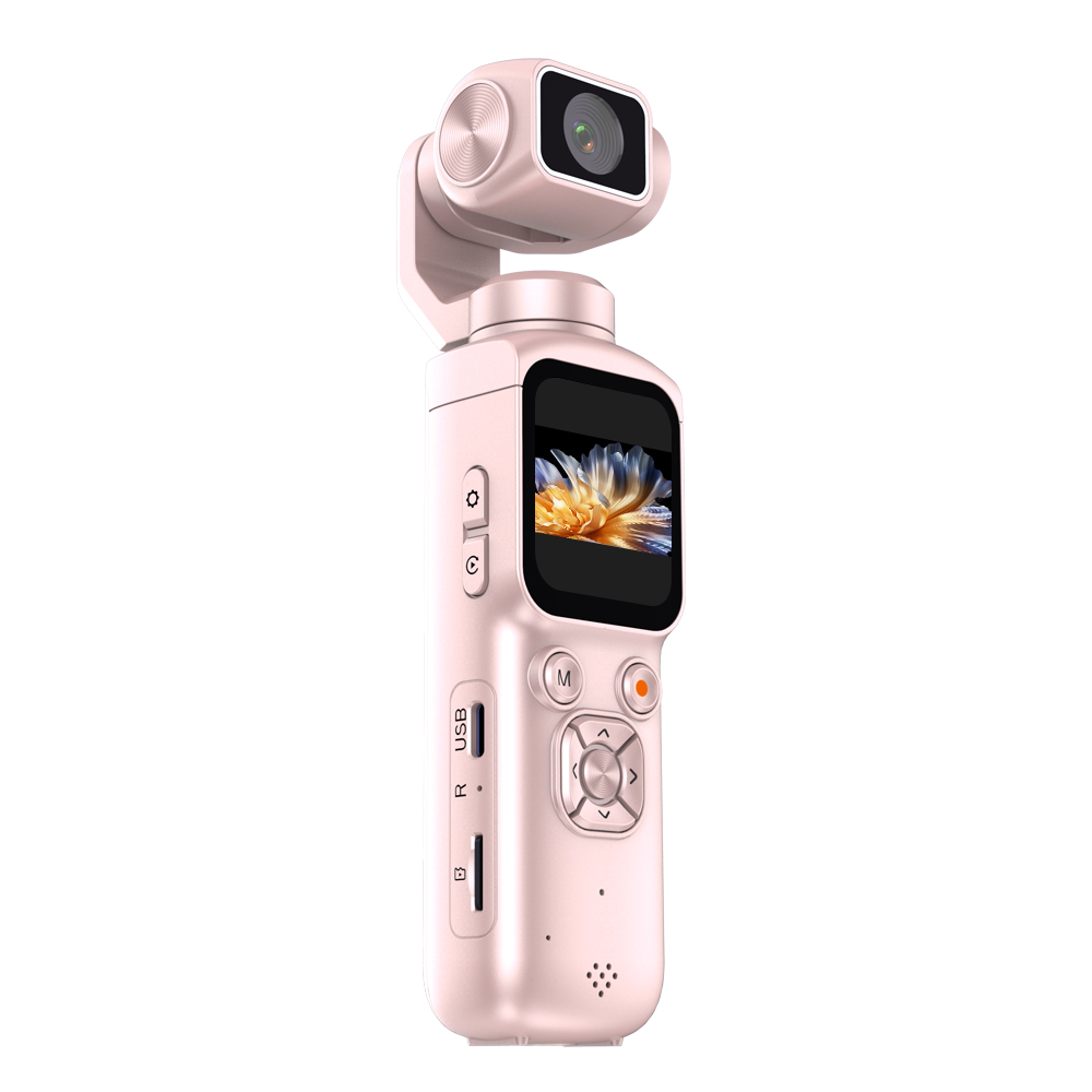 アクションカメラ 4k ポケットカメラ WiFi対応 スマホ転送 7500万画素