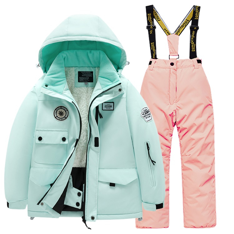スキーウェア キッズ ジャケット パンツ 上下セット 冬季 登山