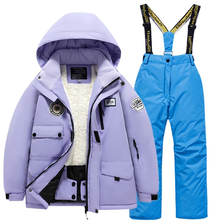 スキーウェア キッズ ジャケット パンツ 上下セット 冬季 登山