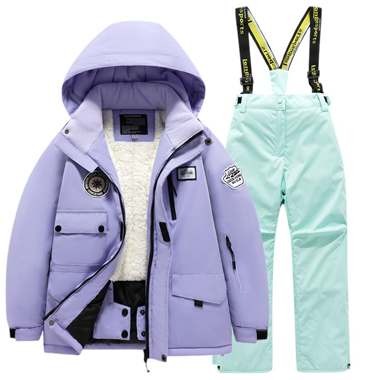 スキーウェア キッズ ジャケット パンツ 上下セット 冬季 登山