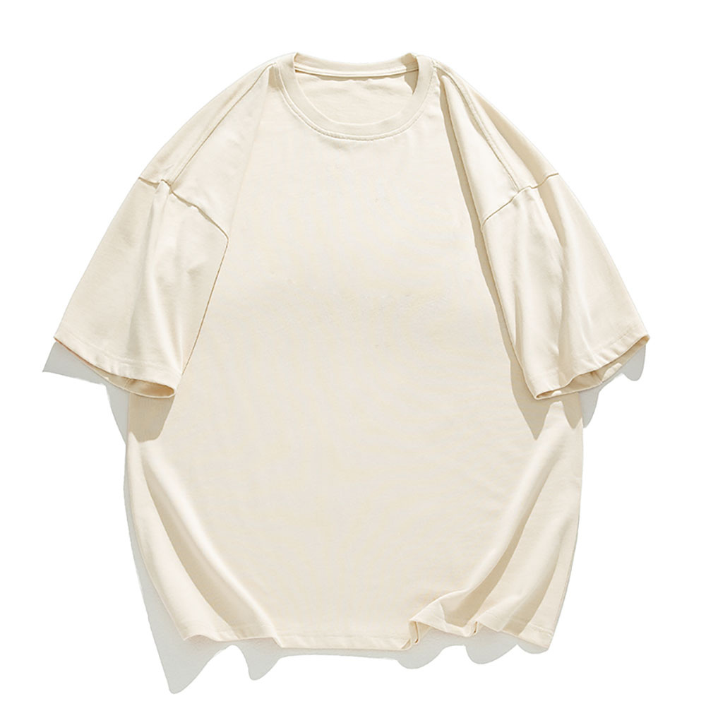シャツ 半袖 メンズ 綿100% 無地 トップス 通気 吸湿 涼しい 大きいサイズ 体型カバー ゆっ...