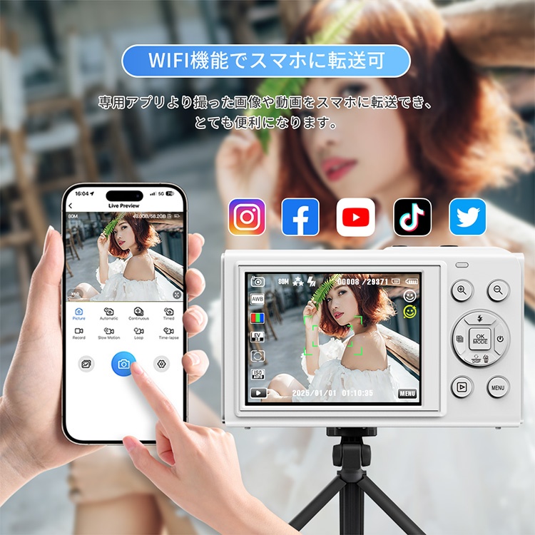 もりしま様　monogram デジタルカメラ　スマホ転送キット、作例あり monogram デジタルカメラ スマホ転送キット、作例あり カメラ