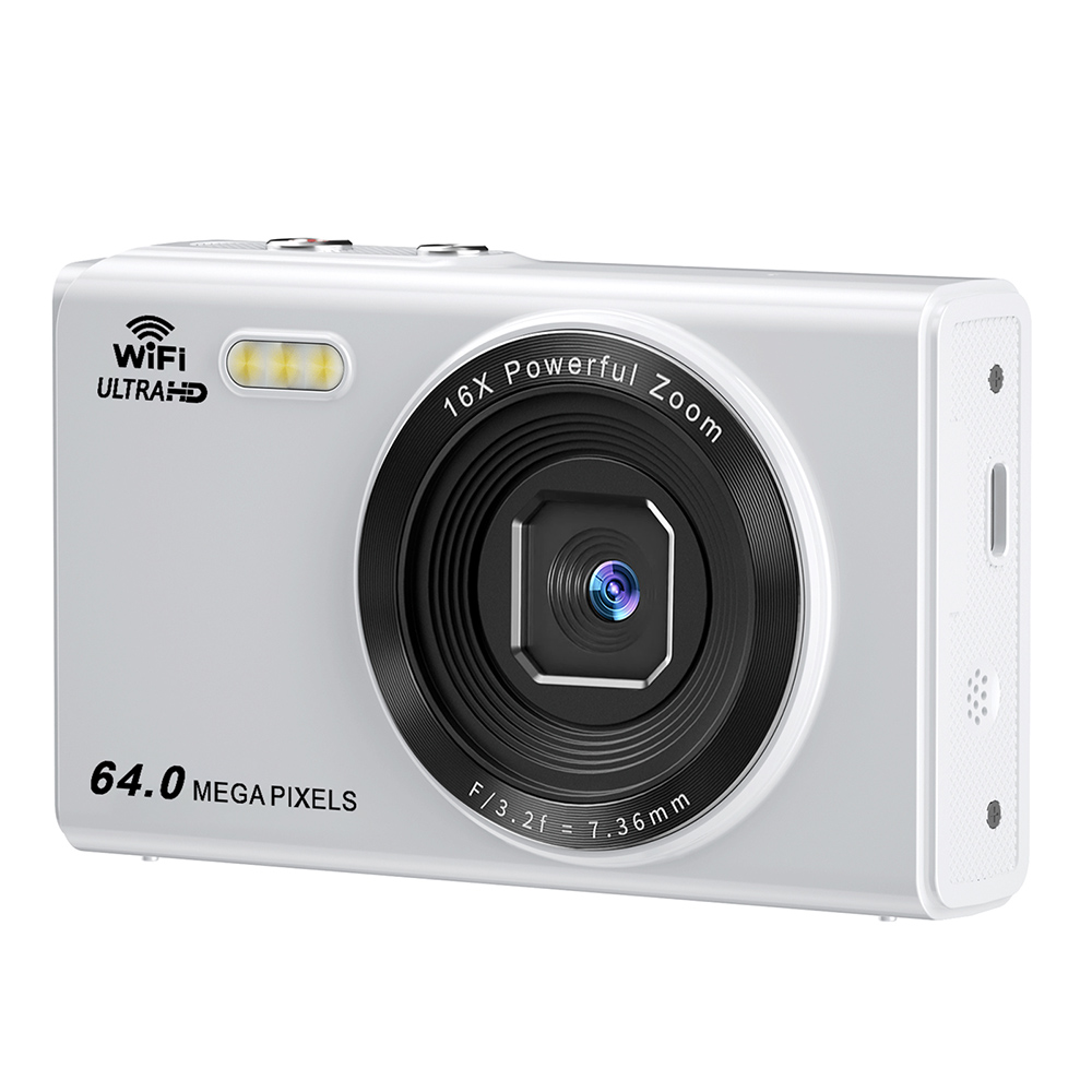 デジタルカメラ 4K デジカメ 修学旅行 スマホに送れる WIFI転送機能