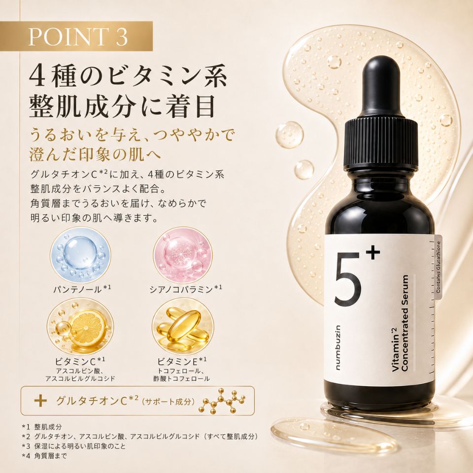 なんなん ★美容液 numbuzin ナンバーズイン 5番 グルタチオンC 美容液 30ml 韓国