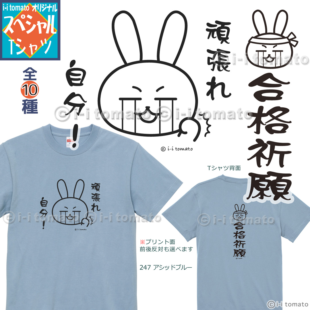 名入れ 頑張れ！(A)泣くほどプレミアムTシャツ 大きいサイズXXL・XXXL 受験応援グッズ 内定祈願 目標達成 痩身祈願 禁煙成功 早寝早起 生活改善 お守り United Athle 頑張れ自分！泣くほどスペシャルTシャツ キッズ