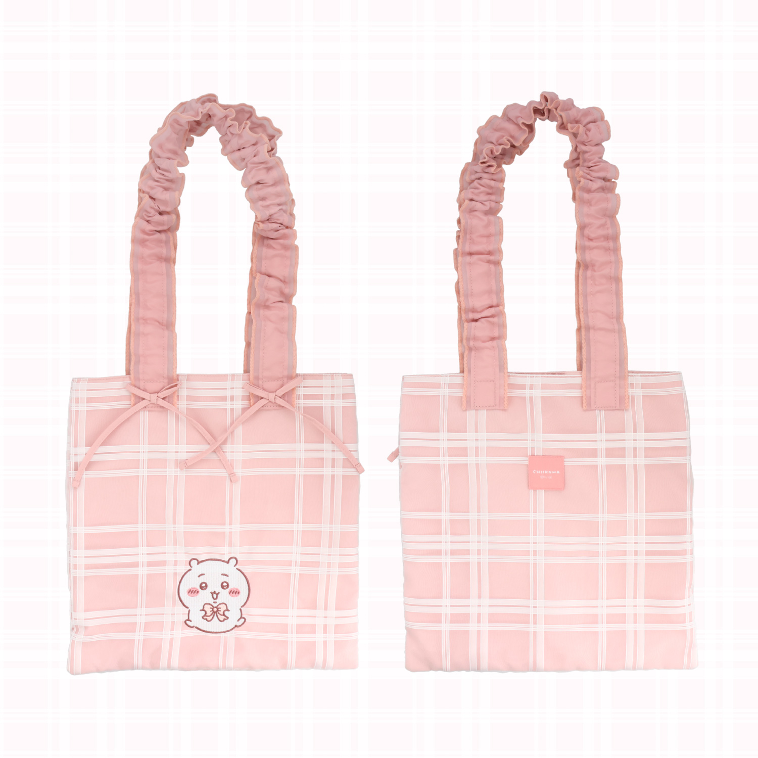 ちいかわ チェックシリーズ トートバッグ ＜ うさぎ ＞ 粧美堂 shobido