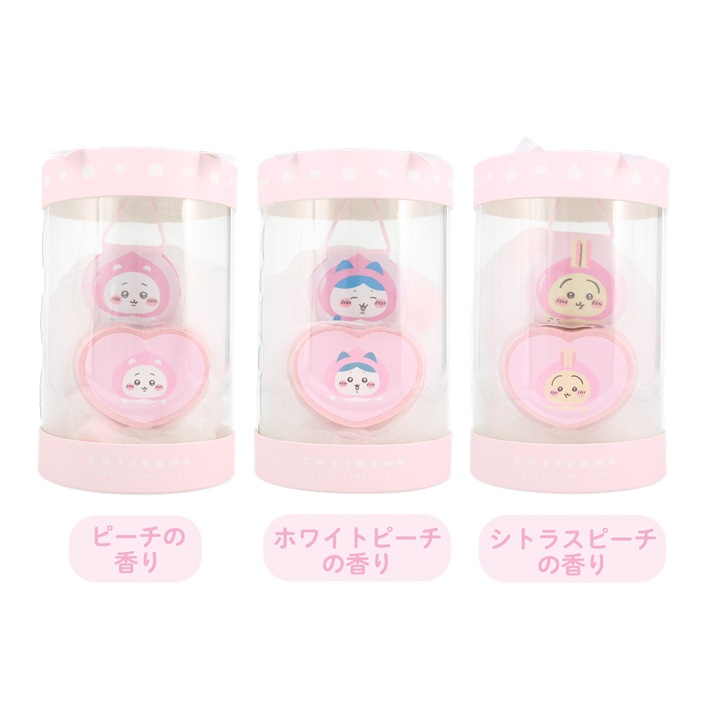 SHOBIDO SHOBIDOオリジナルデザイン ちいかわ ピーチシリーズ バス