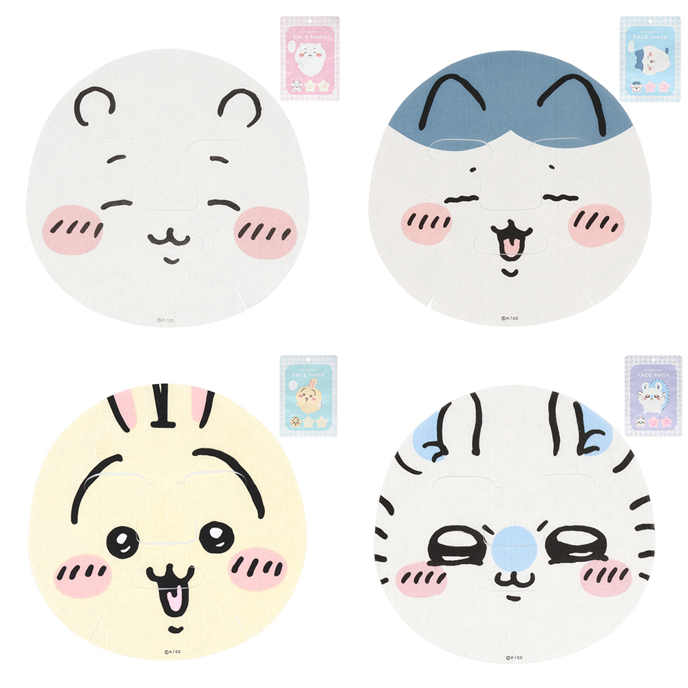 SHOBIDO ちいかわ フェイスマスク 1枚入り ＜ モモンガ ＞ CICA