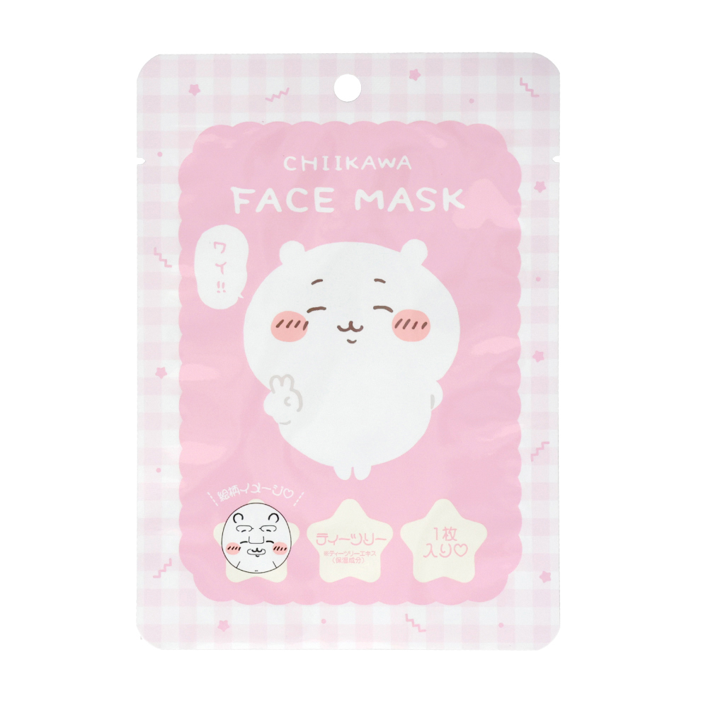 SHOBIDO ちいかわ フェイスマスク ＜ 4枚セット ＞ CICA