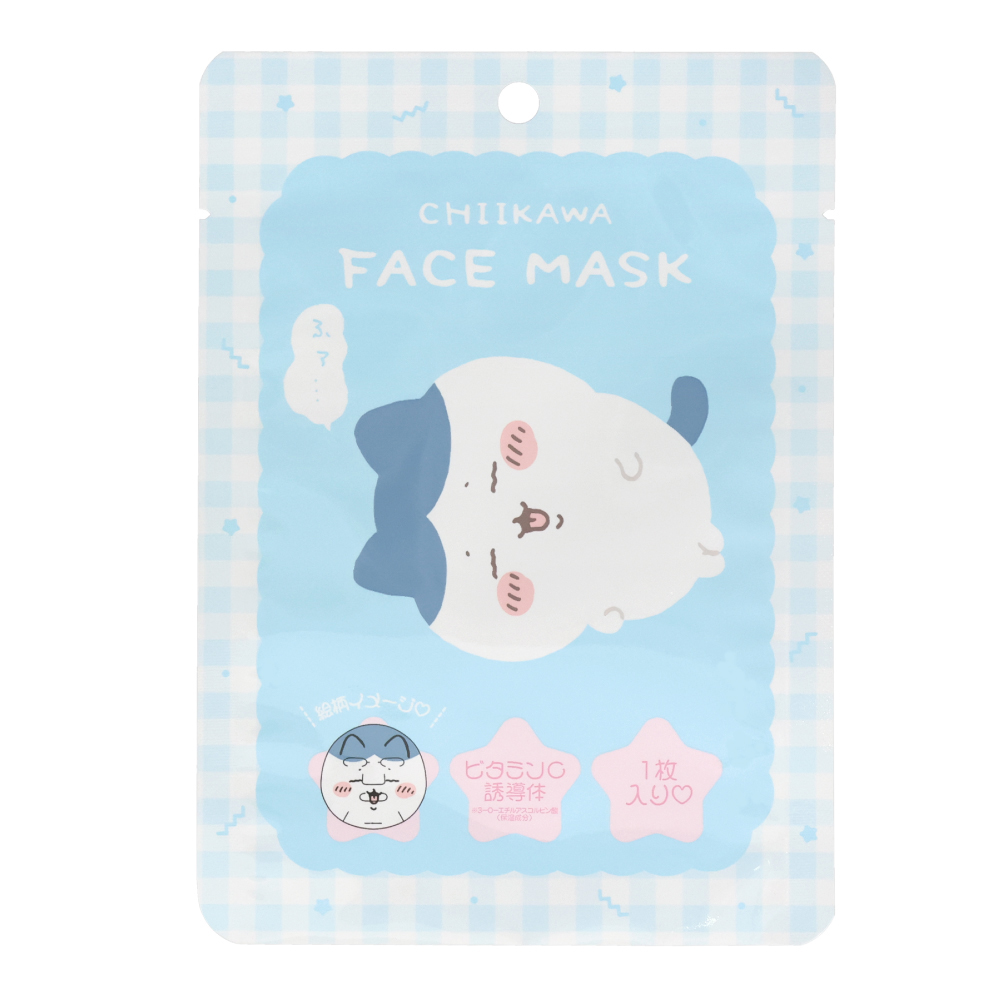 SHOBIDO ちいかわ フェイスマスク ＜ 4枚セット ＞ CICA