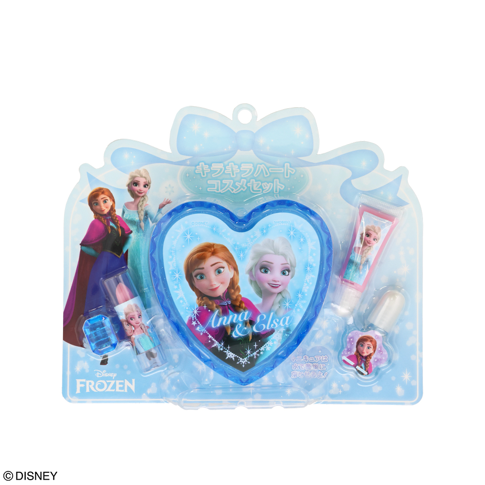 SHOBIDO Disney キッズコスメコレクション ハートケースコスメセット