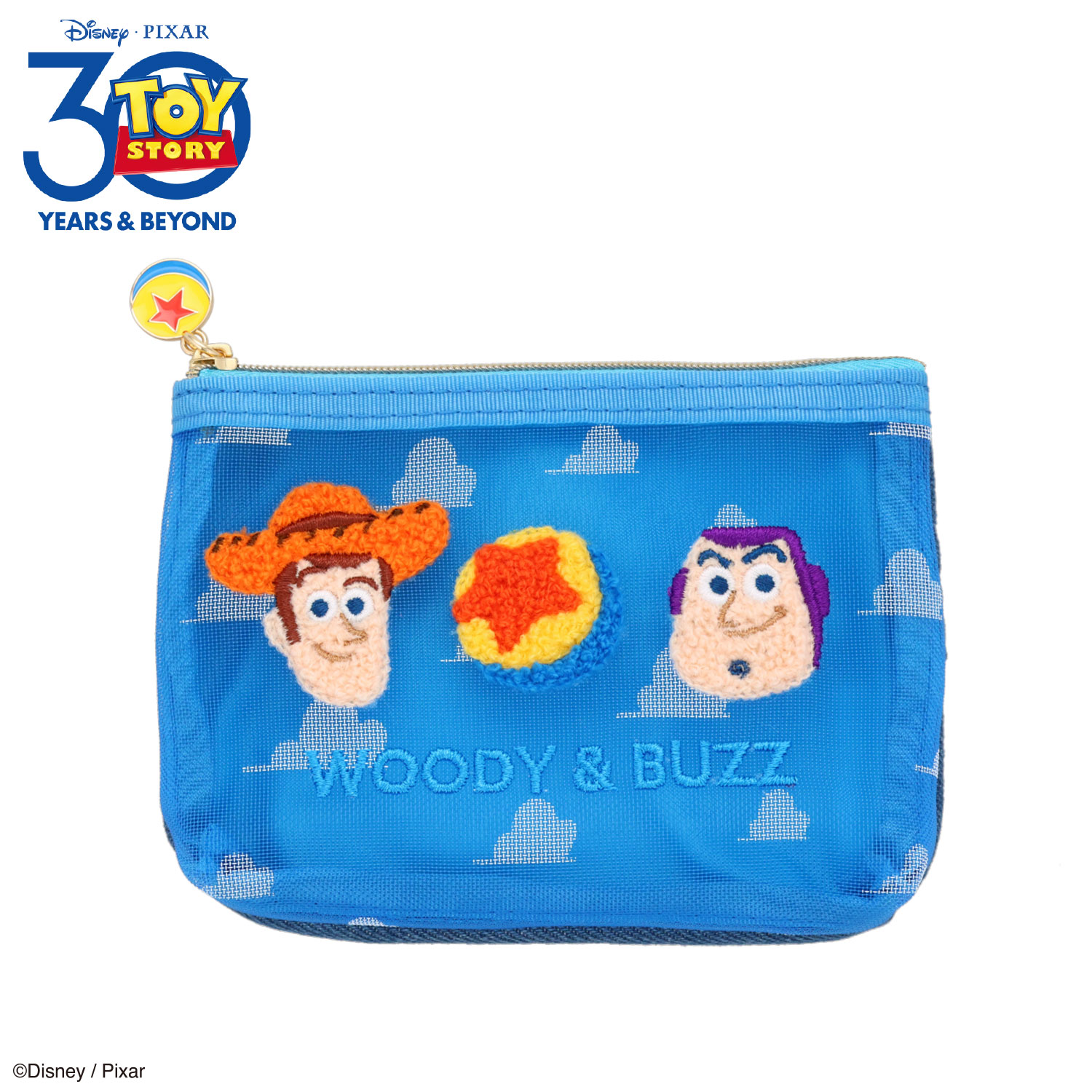 SHOBIDO Disney TOY STORY デニムシリーズ ティッシュポーチ