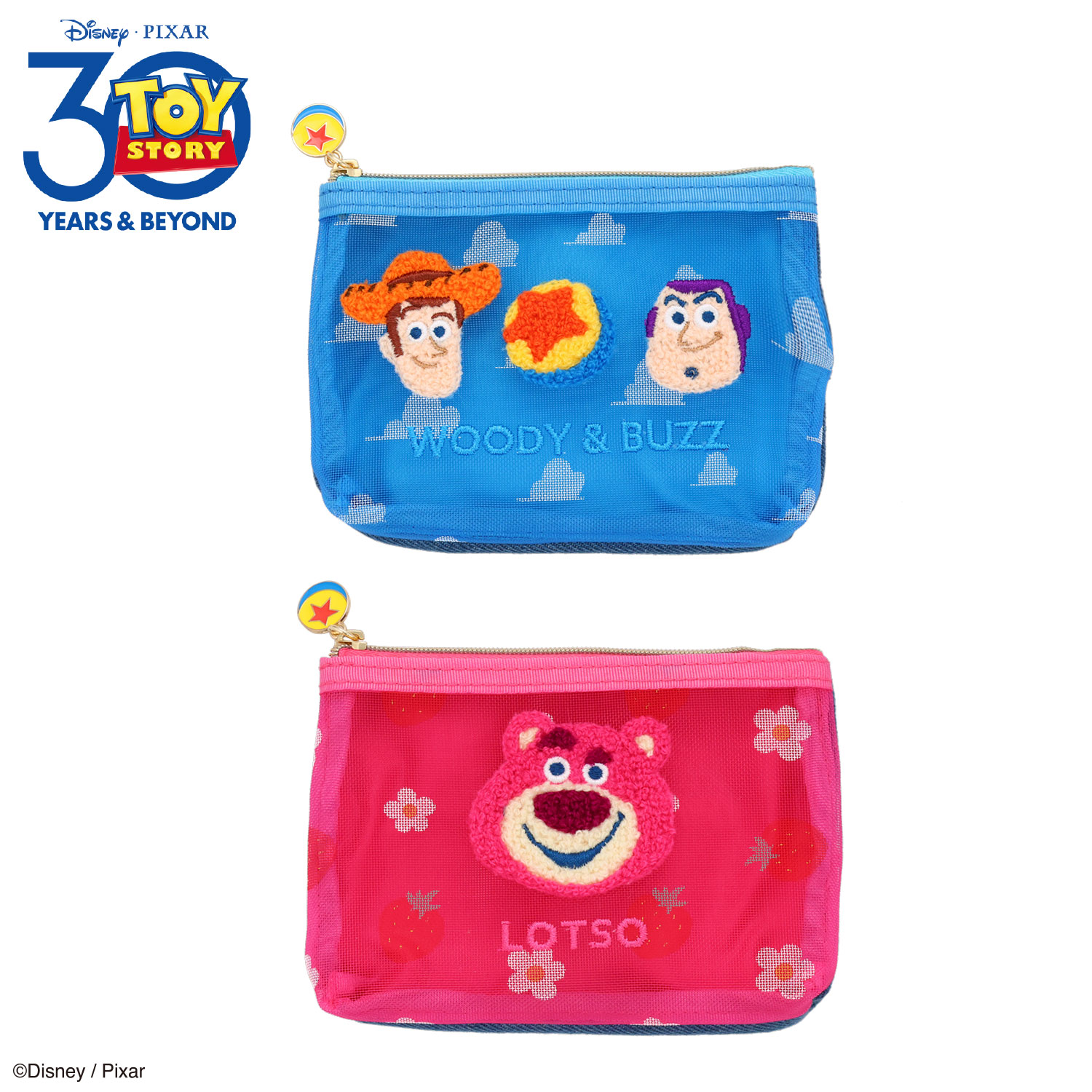 SHOBIDO Disney TOY STORY デニムシリーズ ティッシュポーチ