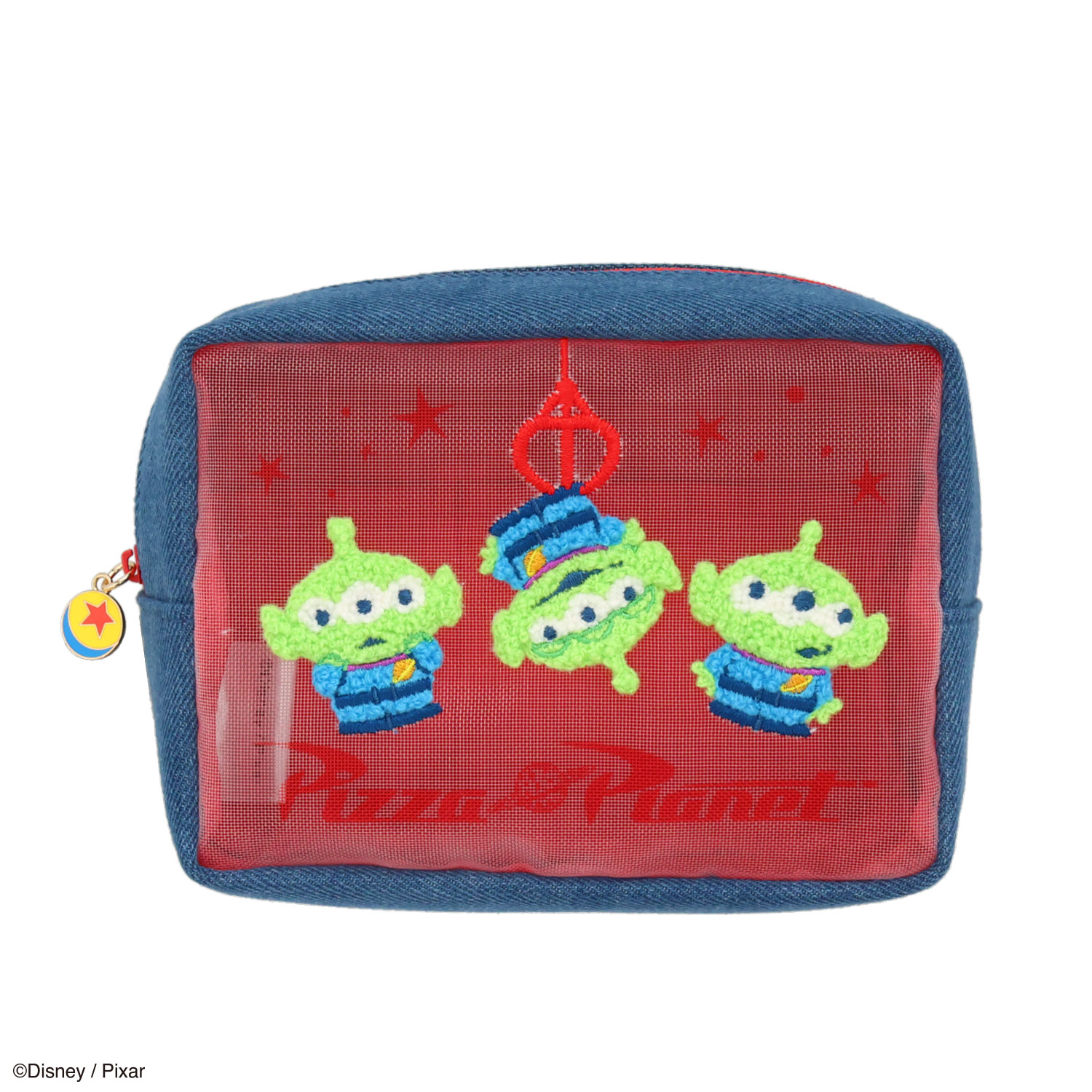 SHOBIDO Disney TOY STORY デニムシリーズ スクエアポーチ