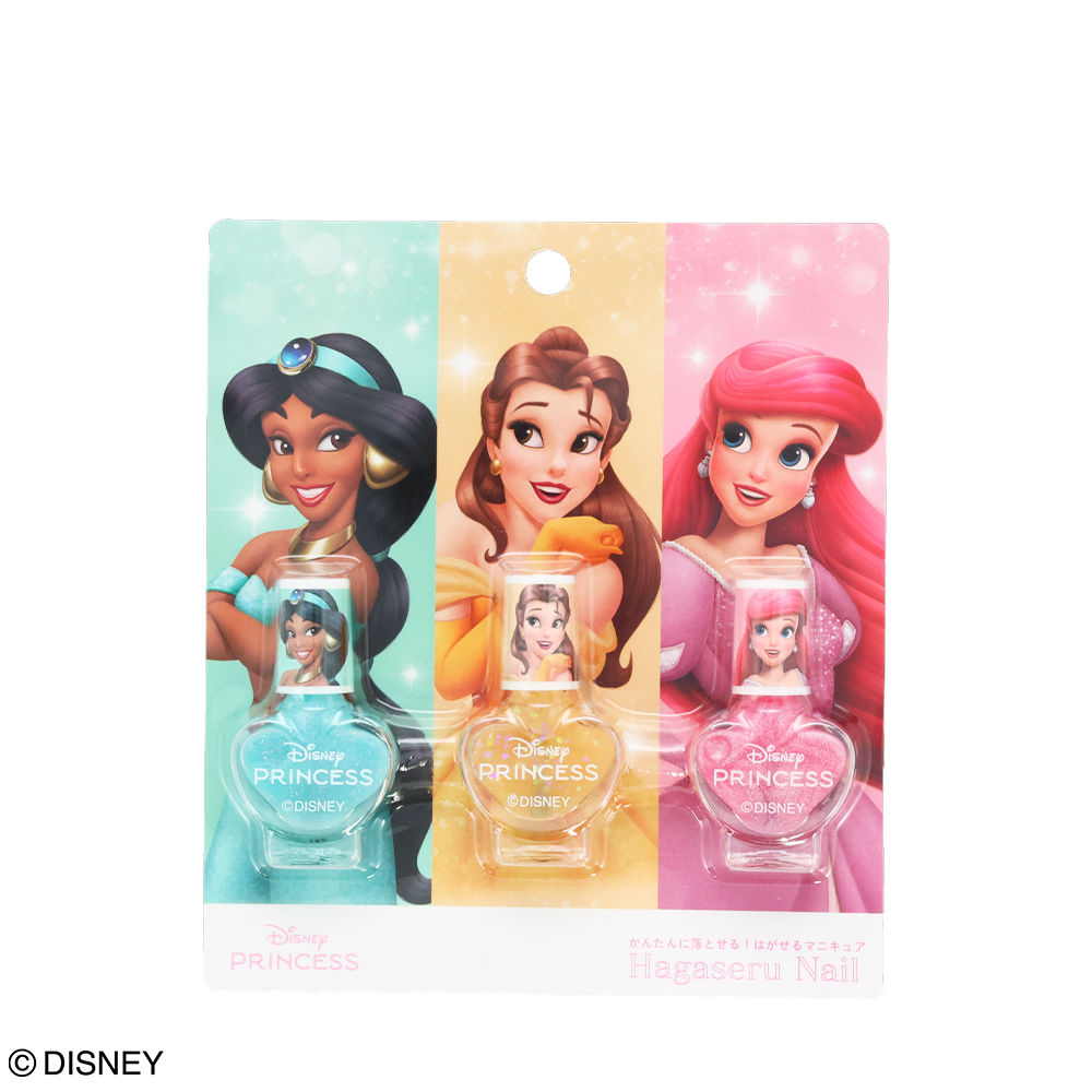 SHOBIDO Disney キッズコスメシリーズ はがせるマニキュア3本セット