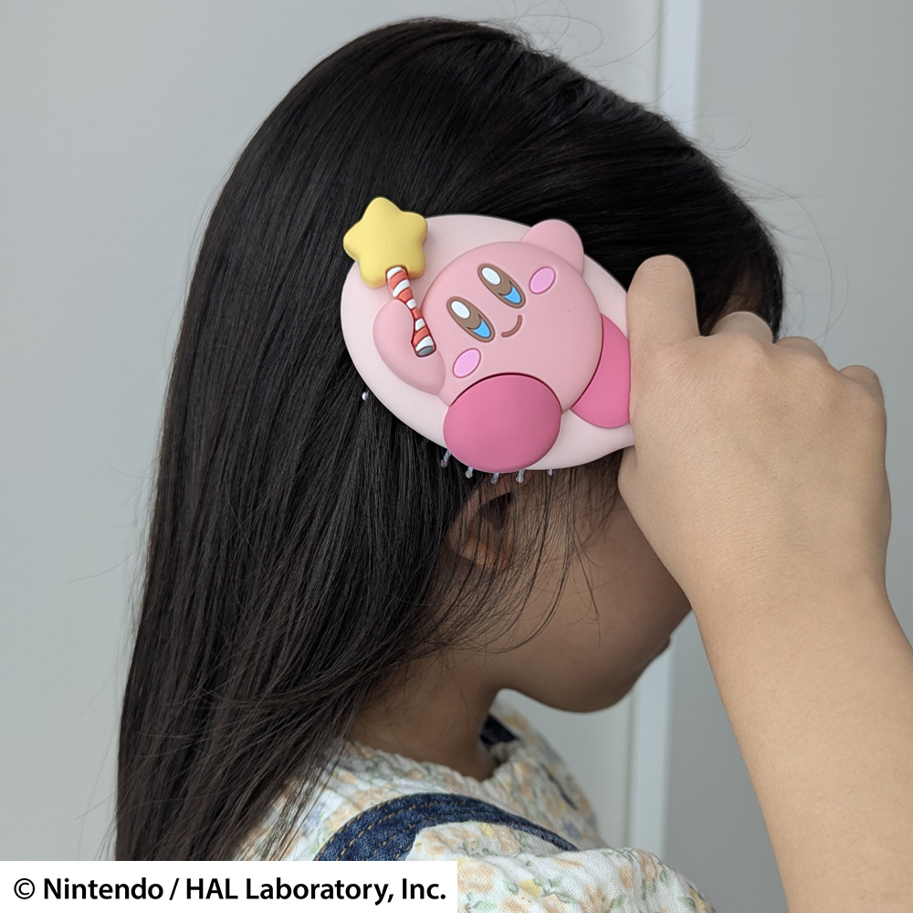 SHOBIDO 星のカービィ ミニヘアブラシ ＜ ワドルディ ＞ : 粧美堂