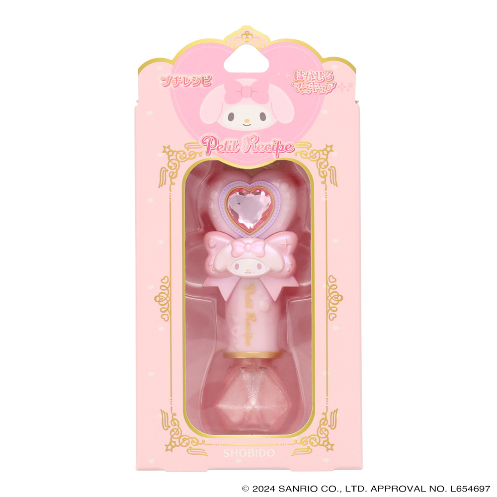 SHOBIDO プチレシピ×サンリオキャラクターズ はがせるマニキュア