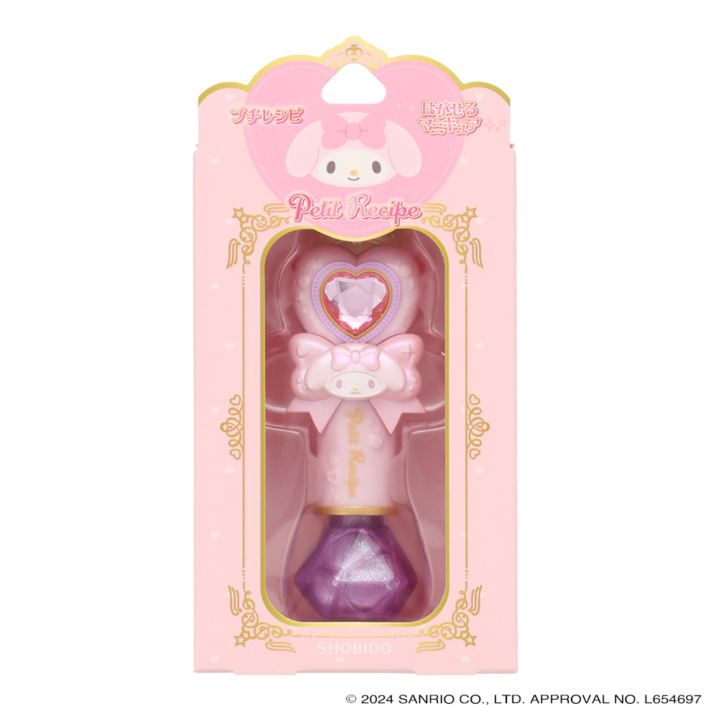 SHOBIDO プチレシピ×サンリオキャラクターズ はがせるマニキュア