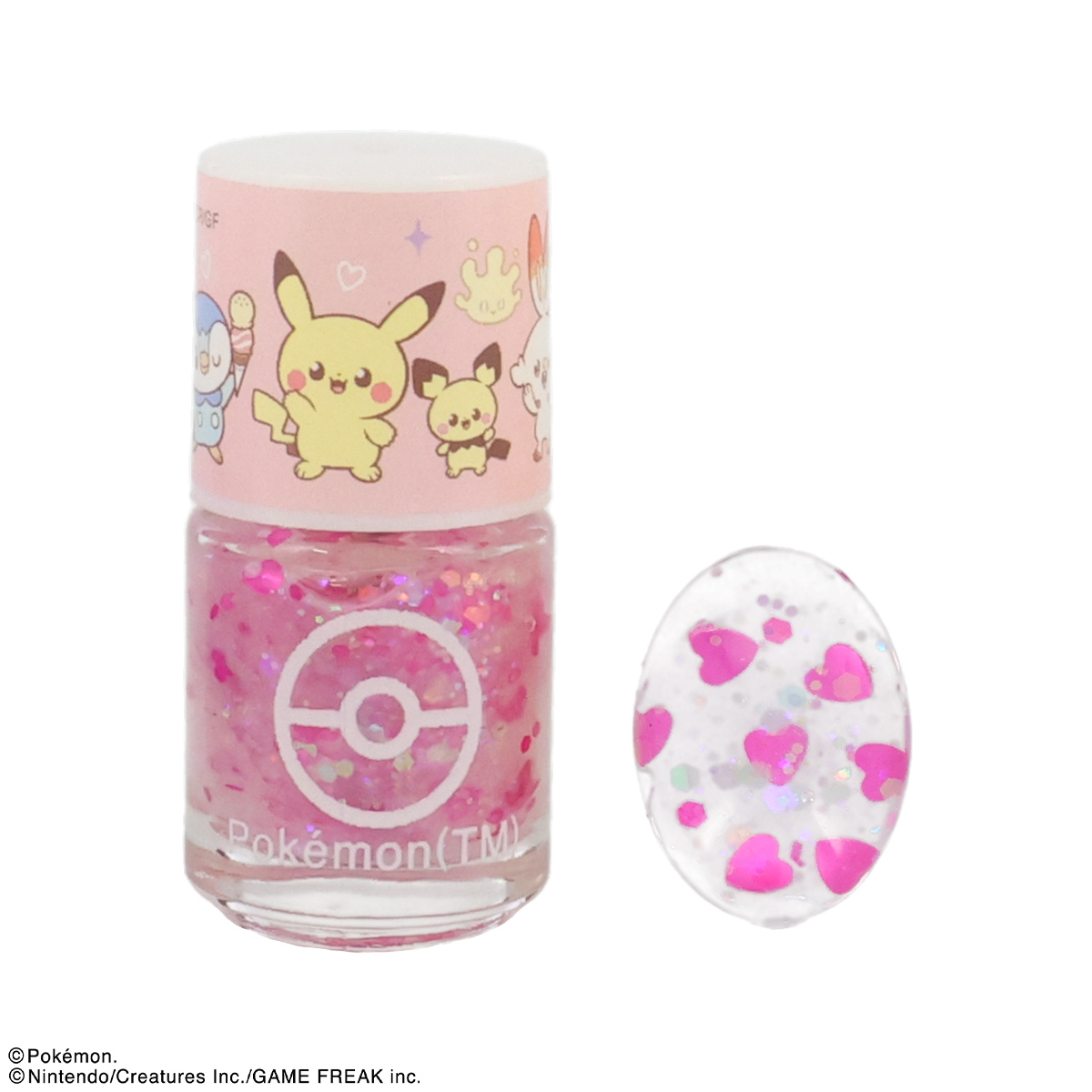 SHOBIDO ポケピース キッズコスメ はがせるマニキュア3本セット