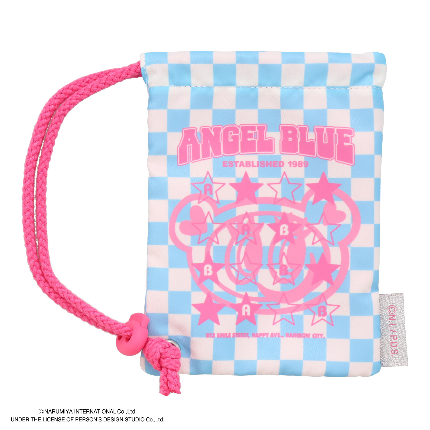 ANGEL BLUE ショッパー型巾着 ＜ ＞ PS46534 エンジェルブルー : 粧美