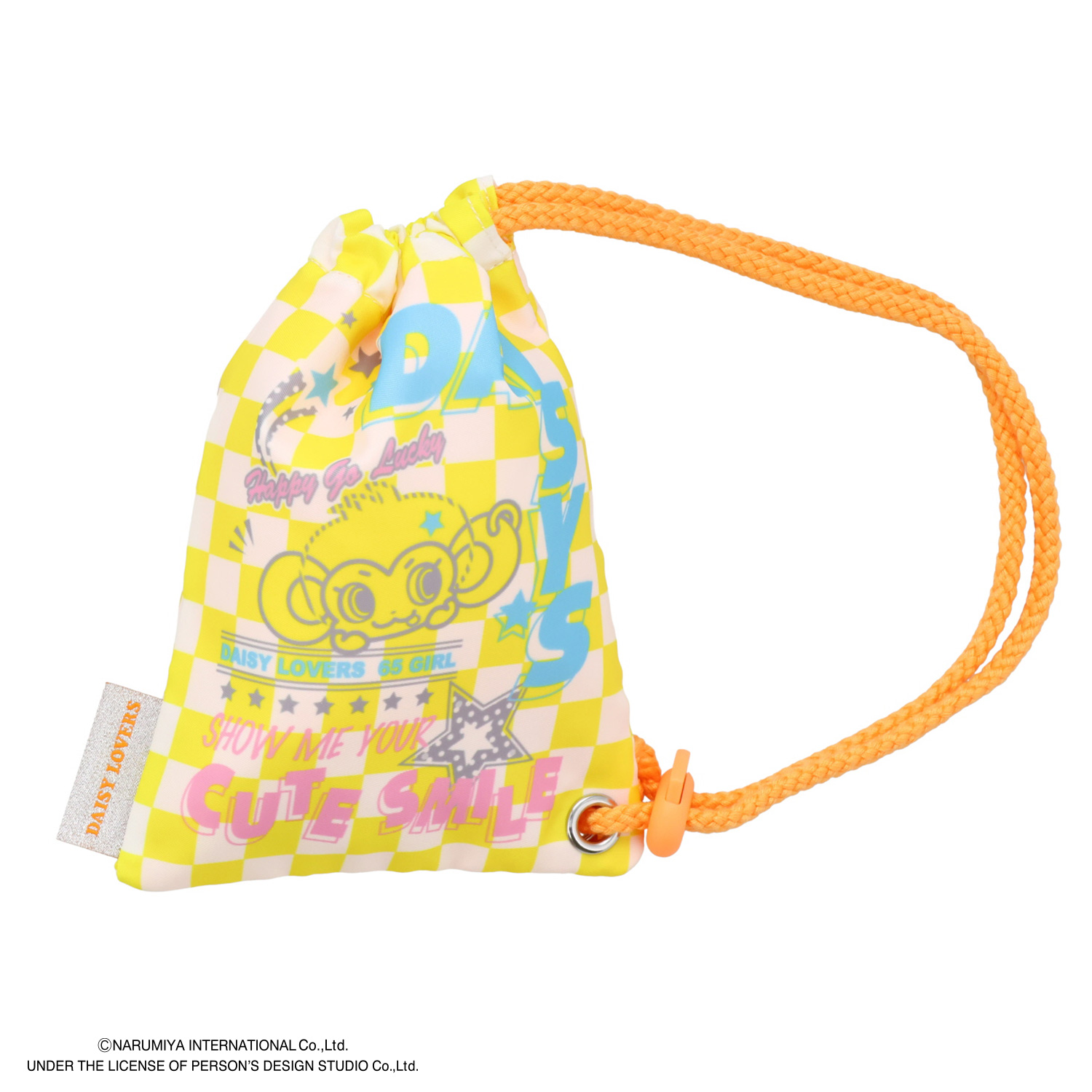 DAISY LOVERS ショッパー型巾着 ＜ YELLOW ＞ PS46541 デイジー