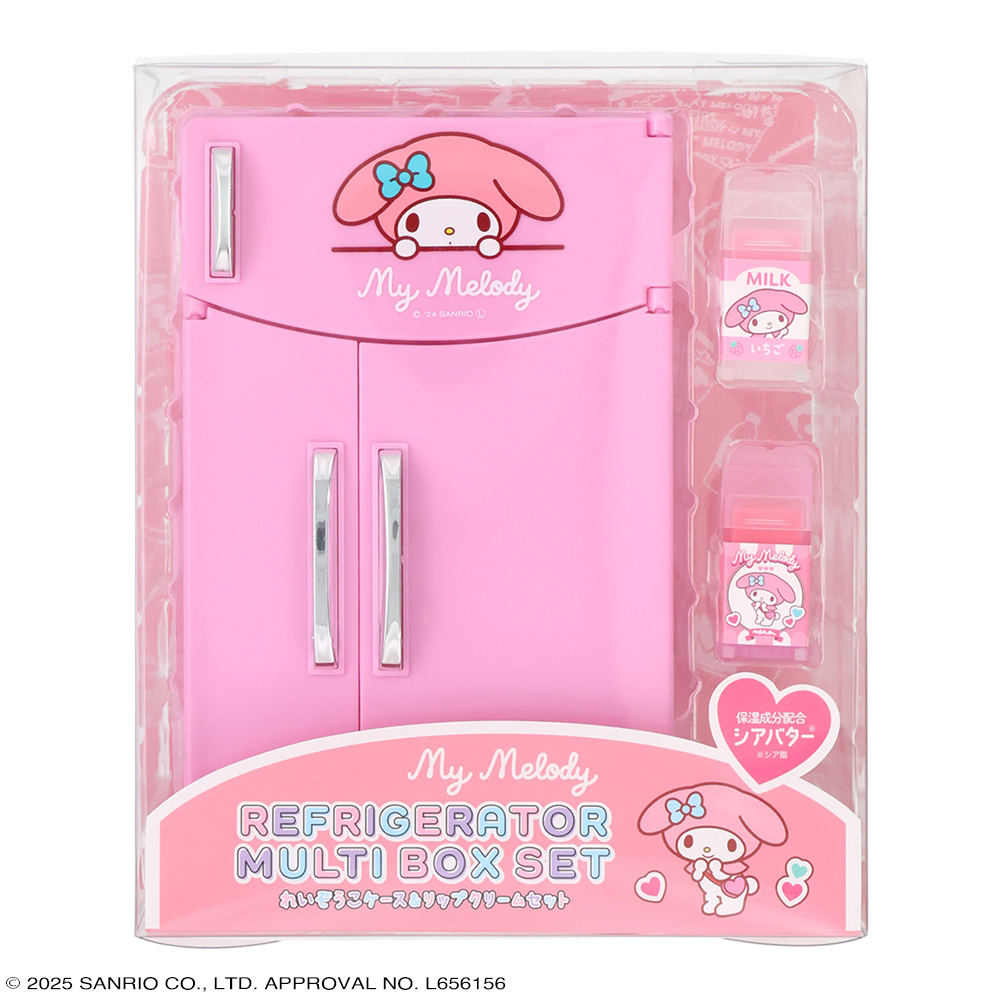 SHOBIDO れいぞうこケース＆リップクリームセット ＜マイメロディ